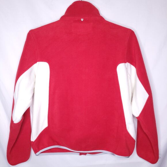 Alpine Design Fleece Jacket Womens XL Red, White Full Zip Ski - Picture 5 of 10